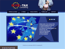 Tablet Screenshot of eurotax-consulting.pl